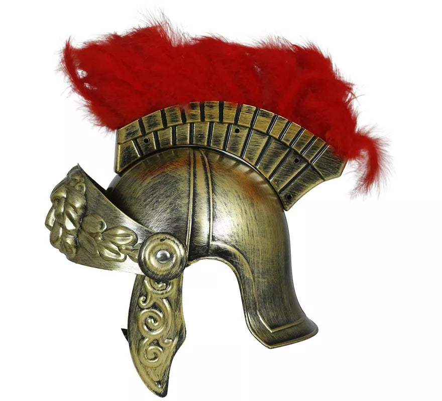 Translation missing: en.Casco Romano dorado adultos