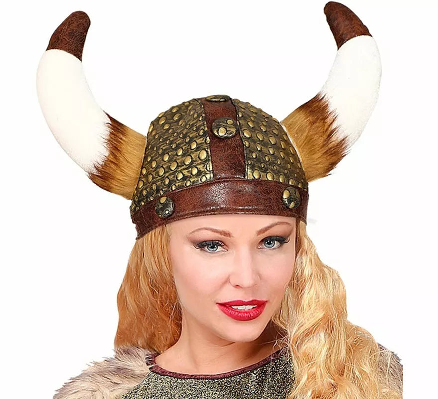 Translation missing: en.Casco Vikingo con Pelo Sintético
