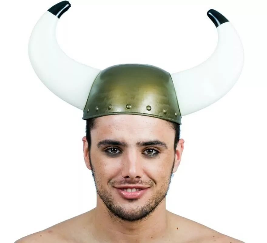 Translation missing: en.Casco Vikingo Dorado 48 cm