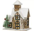 Casita Nevada con Luz 22,5x19,5x14 cm