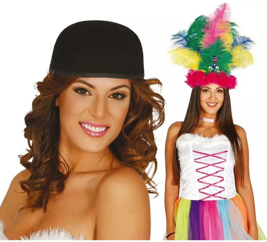 Translation missing: en.Casquete de fieltro negro para decorar