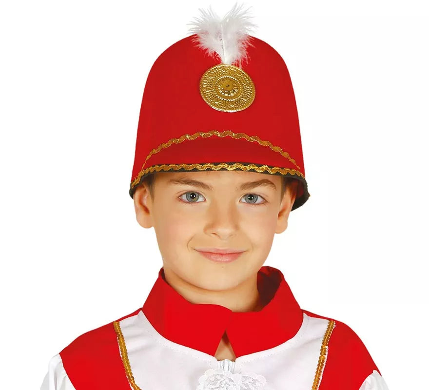 Translation missing: en.Casquete de Majorette rojo infantil