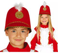 Casquete de Majorette rojo infantil