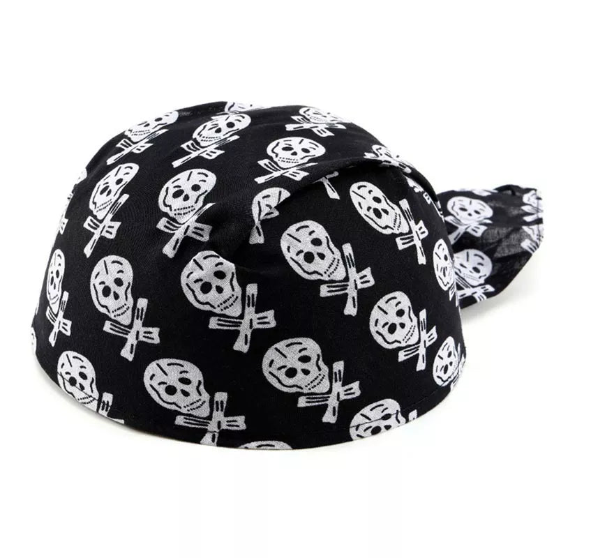 Translation missing: en.Casquete de Pirata estampado calavera infantil