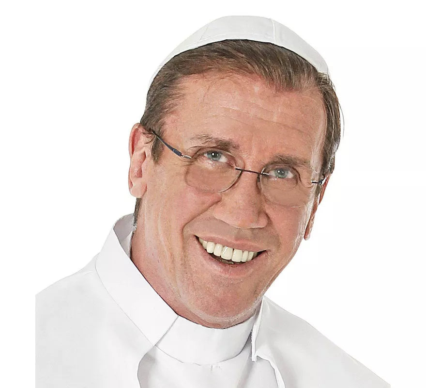 Casquete o Solideo de Papa u Obispo