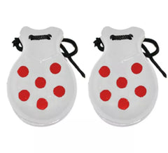 Wooden castanets 6.2 cm