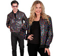 Cazadora Bomber Party Fashion multicolor para adulto