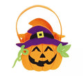 Cesta Calabaza Fieltro 17 X 20 cms