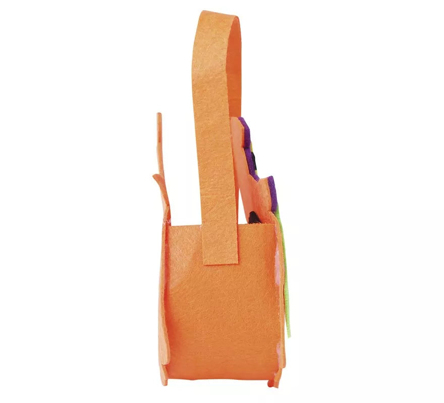 Cesta Calabaza Fieltro 17 X 20 cms