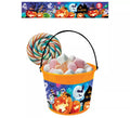 Cesta Calabazas y Fantasmas de 18x16 cm