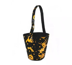 Black and orange Witches basket 37 cm