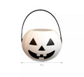 Cesta de Calabaza blanco sin tapa de 18 cm