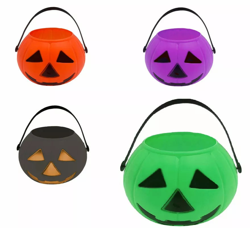 Cesta de Calabaza en varios colores de 15 cm