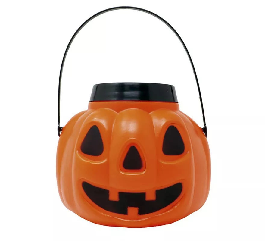 Translation missing: en.Cesta de Calabaza feliz con tapa de 15 cm