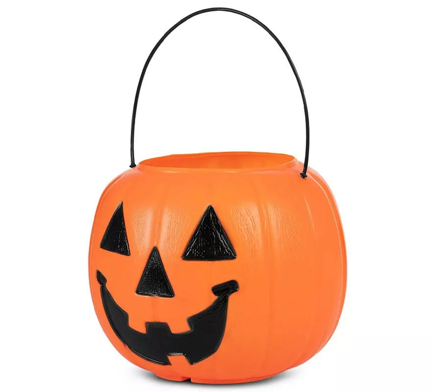 Translation missing: en.Cesta de Calabaza naranja con asa de 21,6x21,6x30,5 cm