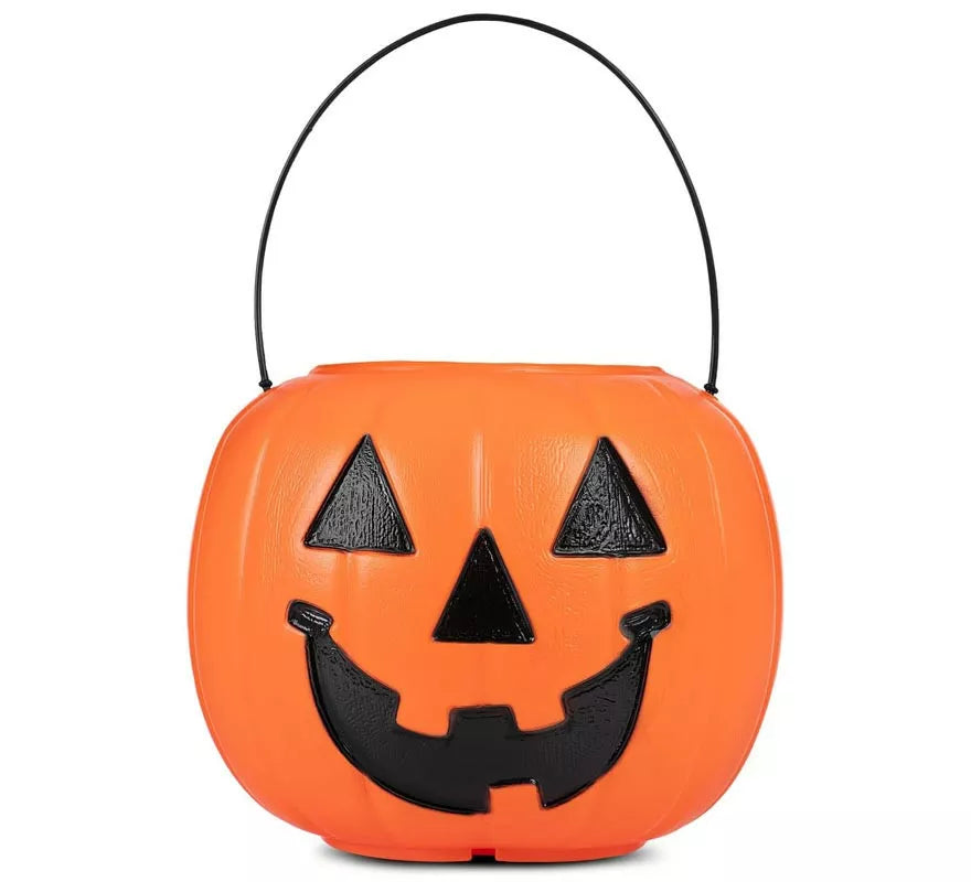 Translation missing: en.Cesta de Calabaza naranja con asa de 21,6x21,6x30,5 cm