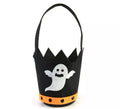 Cesta de Fantasma negra con gasa de 30 cm