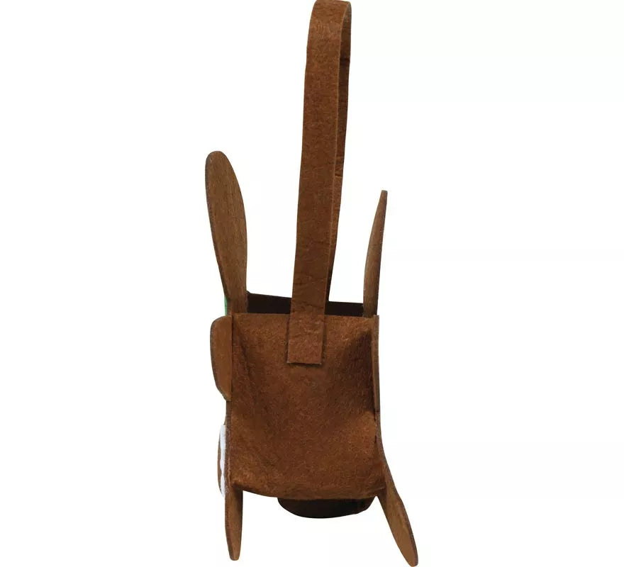 Translation missing: en.Cesta de Muñeco de Jengibre de Fieltro de 17,5x16,5 cm