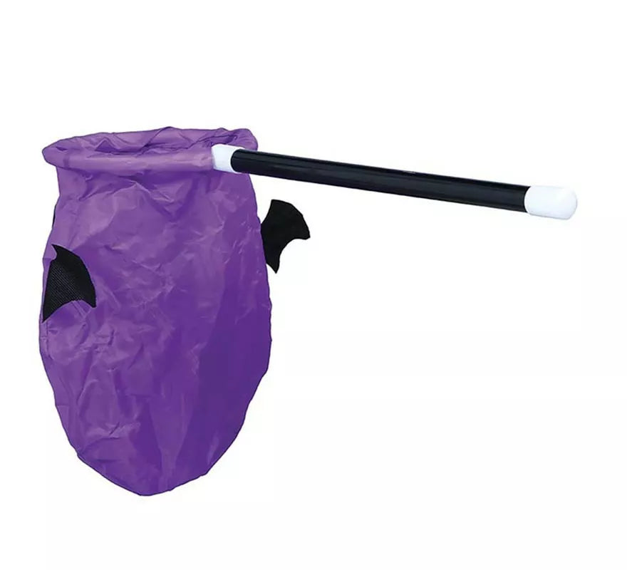 Cesta Murciélago purpura con palo