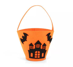 Haunted House Felt Candy Basket 14.5x10cm