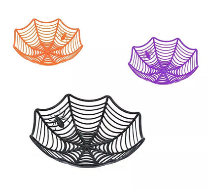 Cesta Telaraña Halloween en varios colores