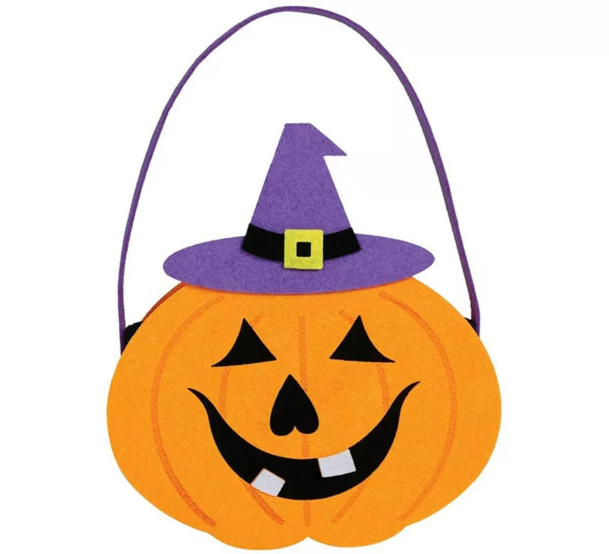 Cesto Calabaza de Fieltro 16x18 cm