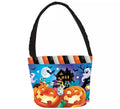 Cesto multicolor Calabazas y Fantasmas 30x15 cm