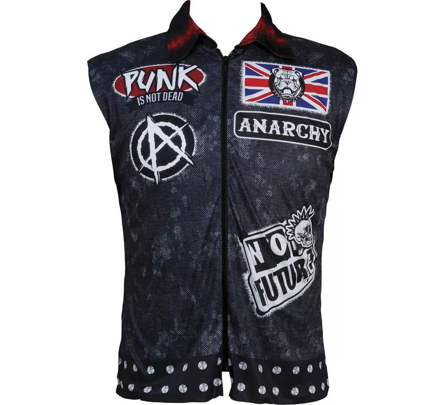 Translation missing: en.Chaleco Anarchy Punk para hombre