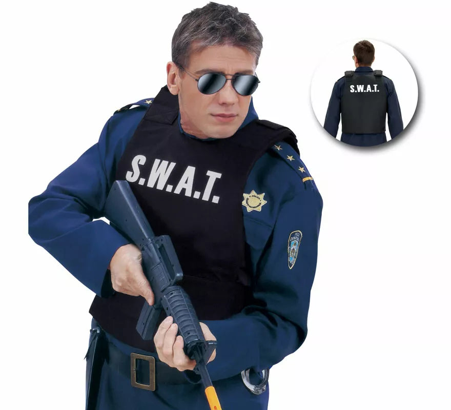 Translation missing: en.Chaleco Antibalas de Policía SWAT para adultos