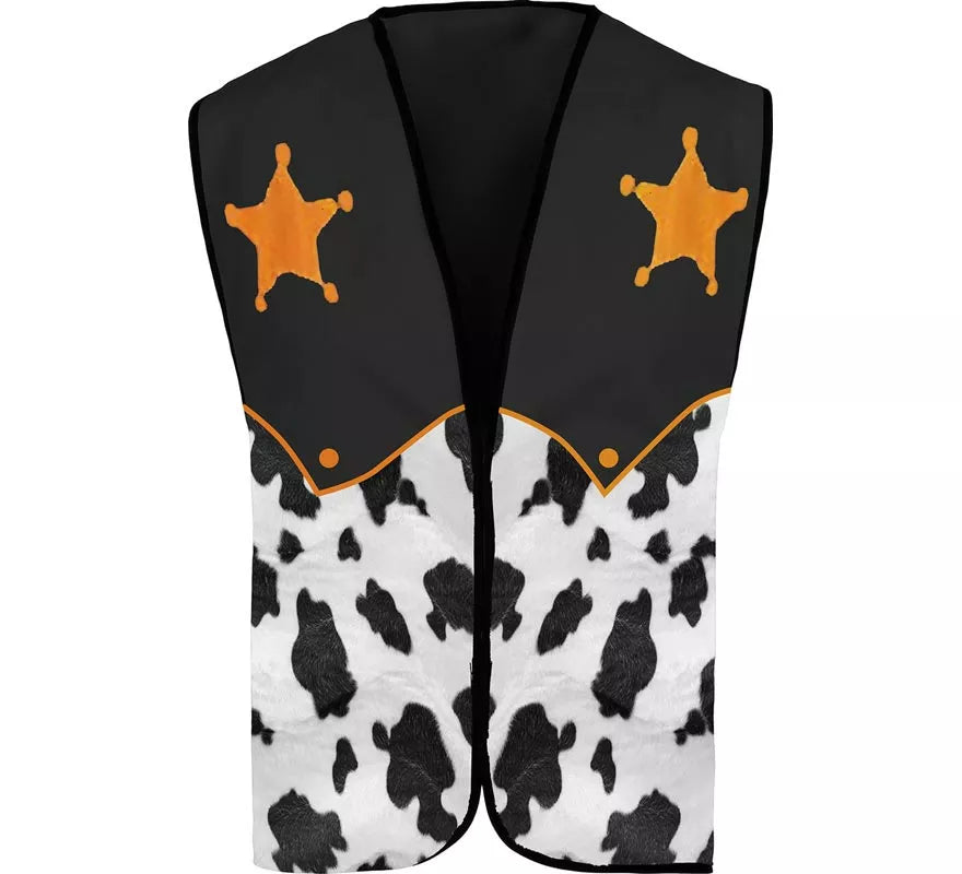 Chaleco Cowboy Sheriff para adultos