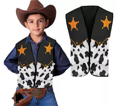 Cowboy Sheriff Vest for Kids