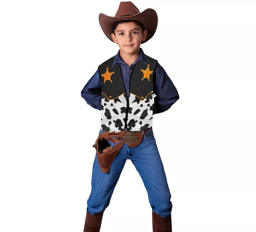 Chaleco Cowboy Sheriff para niños