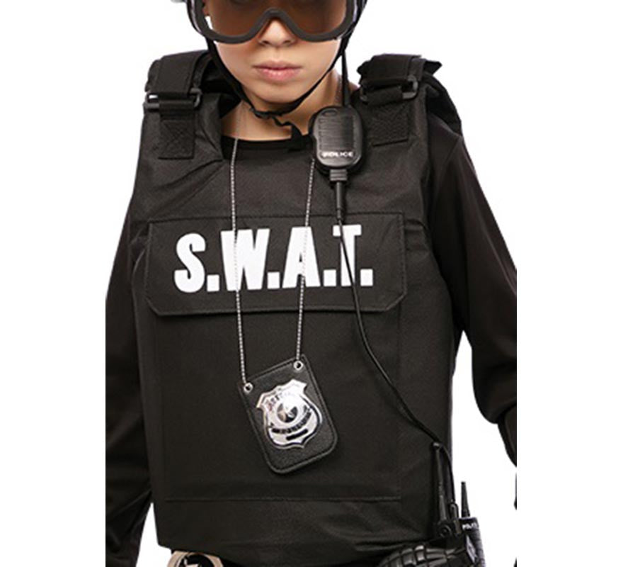Translation missing: en.Chaleco de Agente S.W.A.T. para niño