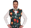 Chaleco de Bolas de Navidad Adulto