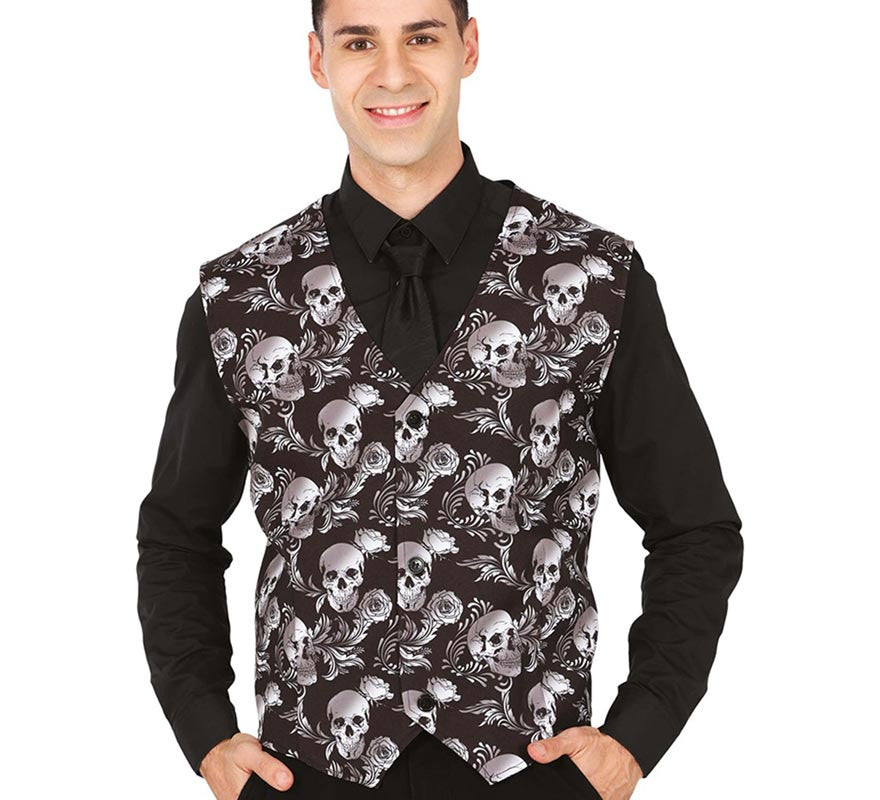 Chaleco de Calaveras para hombre