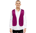 Chaleco de Lentejuelas fucsia para adultos