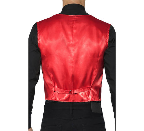 Chaleco de Lentejuelas Rojo para hombre