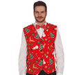 Chaleco de Navidad Rojo Adulto