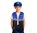 Chaleco de Policía a cuadros infantil en varios colores