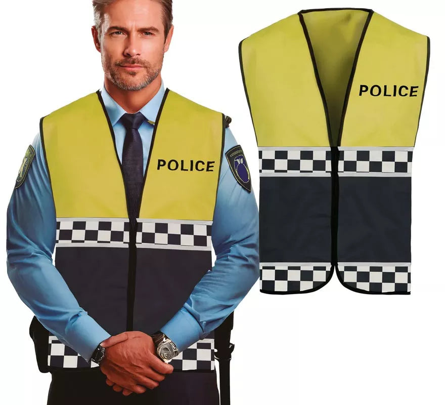 Chaleco de Policía para adultos en varios colores