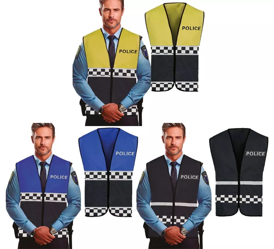 Translation missing: en.Chaleco de Policía para adultos en varios colores
