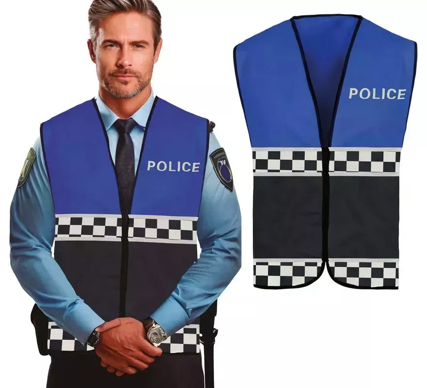 Chaleco de Policía para adultos en varios colores