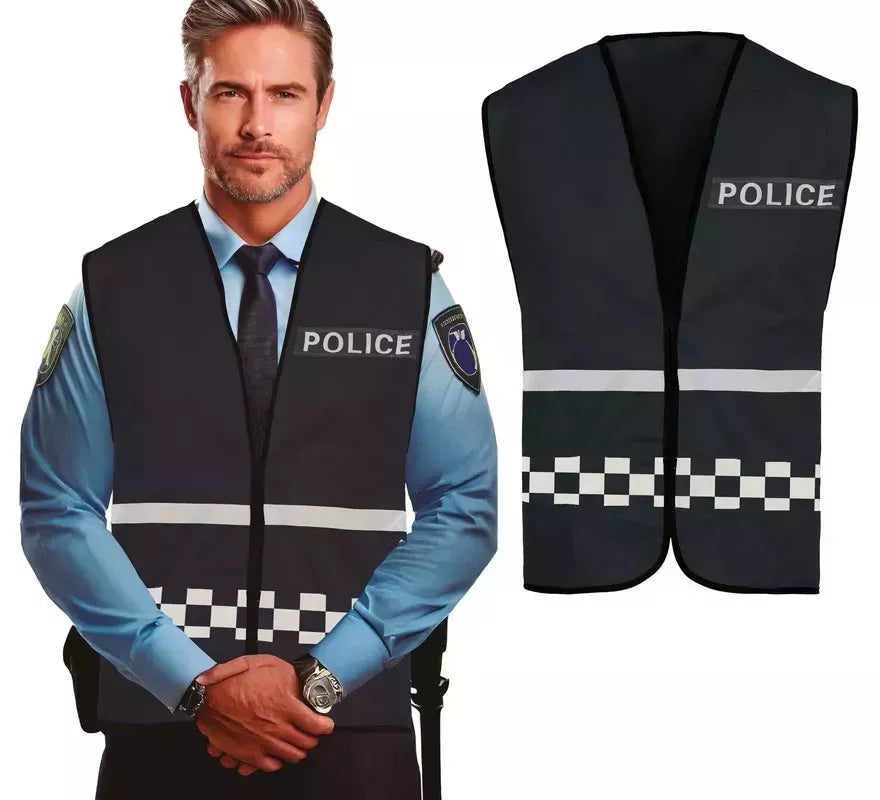 Chaleco de Policía para adultos en varios colores