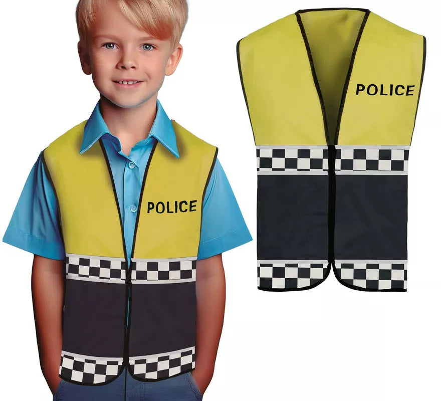 Chaleco de Policía para niños en varios colores