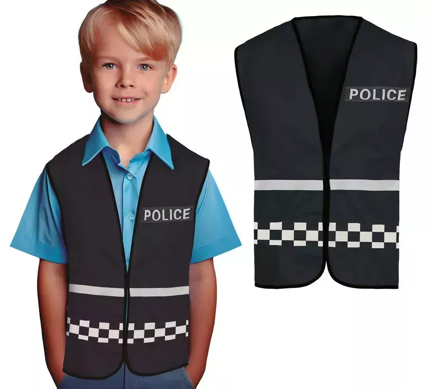 Chaleco de Policía para niños en varios colores