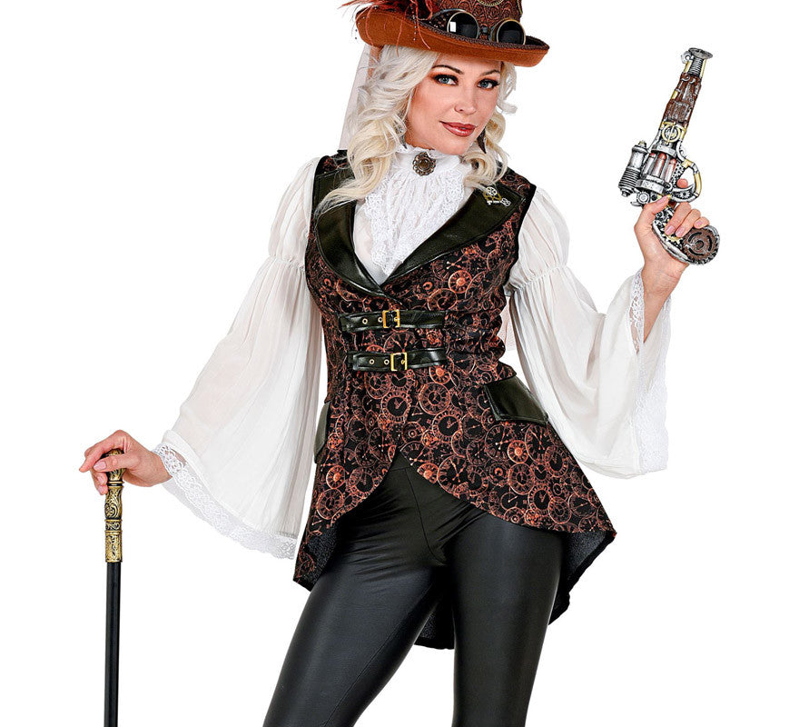 Chaleco de Steampunk para mujer