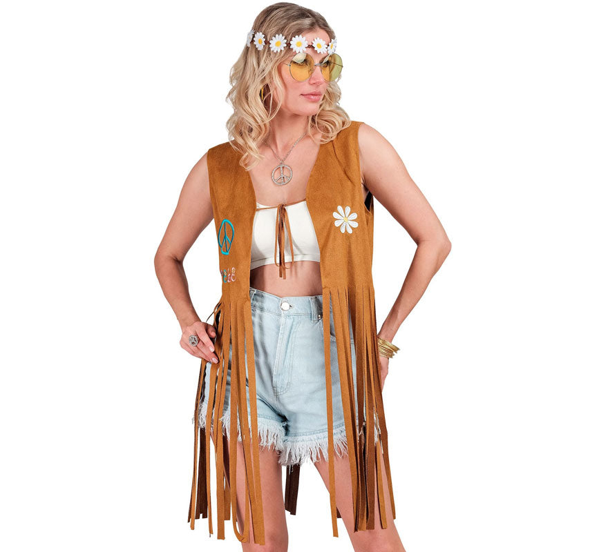 Translation missing: en.Chaleco Hippie de la Paz para mujer
