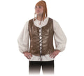 Chaleco Marrón Medieval para hombre