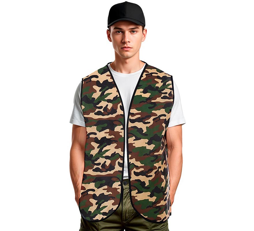 Translation missing: en.Chaleco Militar Camuflado adulto