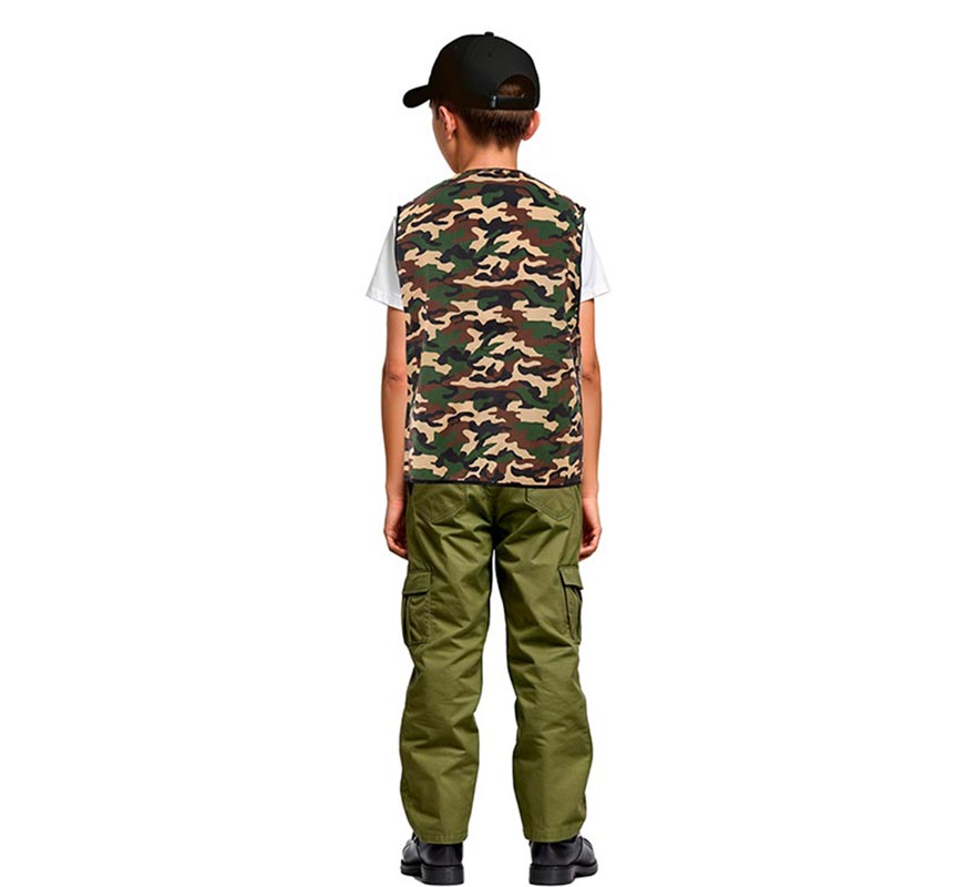 Chaleco Militar Camuflado infantil